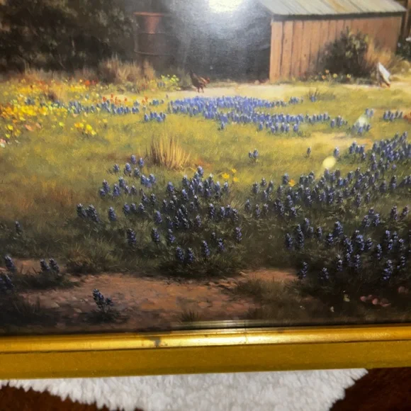 Vintage Windberg Rustic Farm Landscape Art - Picture 6 of 10